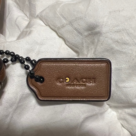 Coach Brown Leather Wristlet - Picture 4 of 4